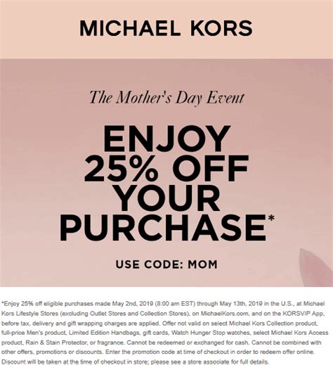 michael kors coupons for bags|Michael Kors amex offer.